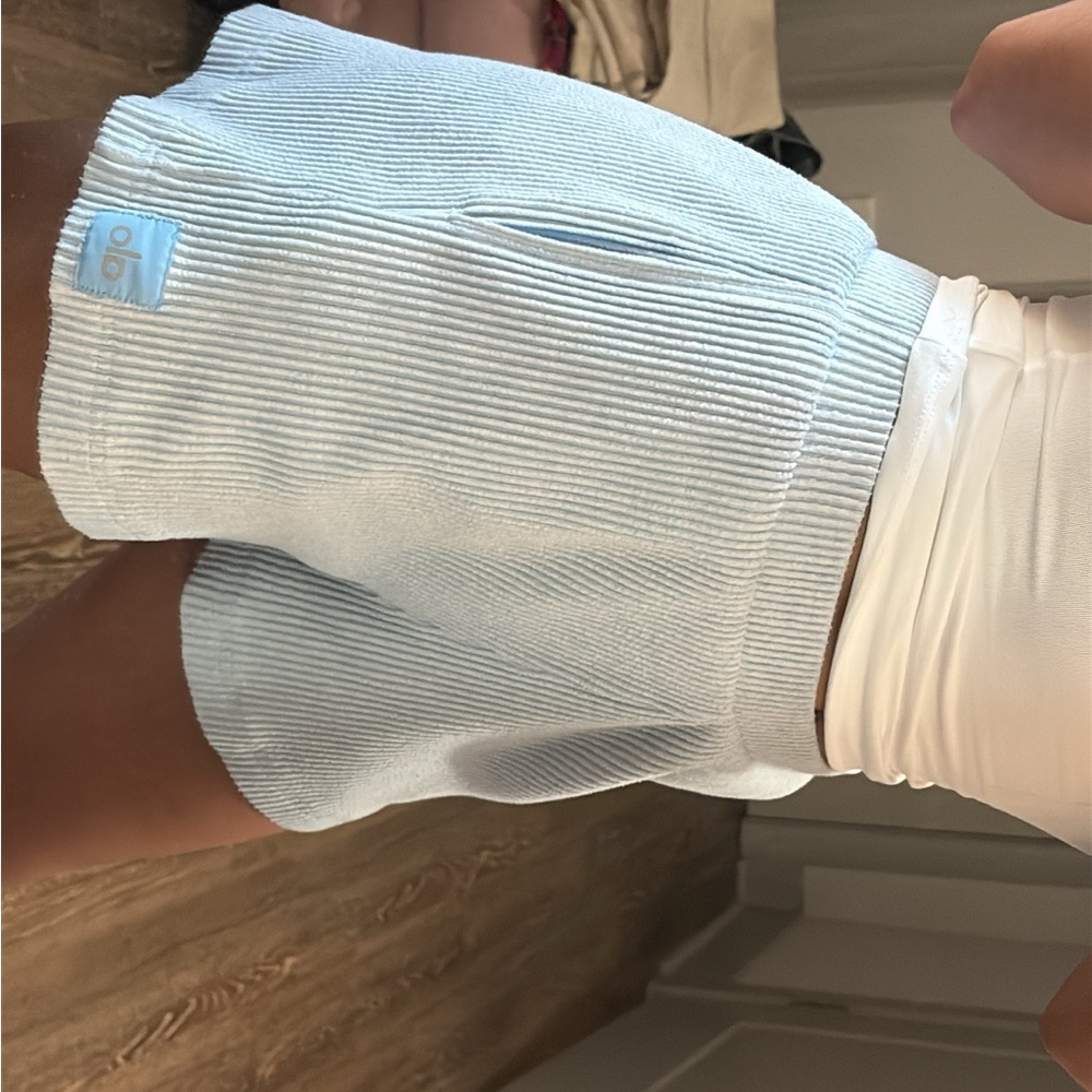 ALO Women's Light Blue Shorts